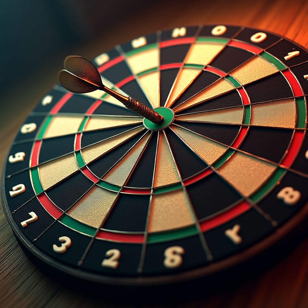 3D Darts Game Showcase